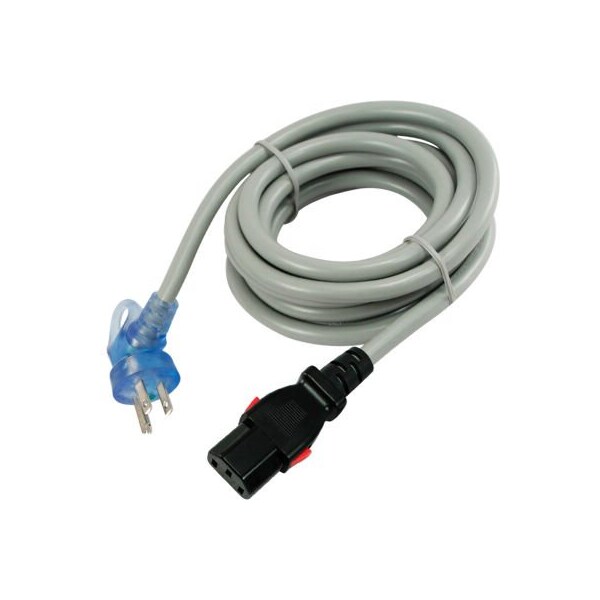 Conntek 27213-5, 10', 13-Amp, Locking Hospital Cord, 5-15P 5.0' Clock Angle to IEC 320 C13 27213-5 - main